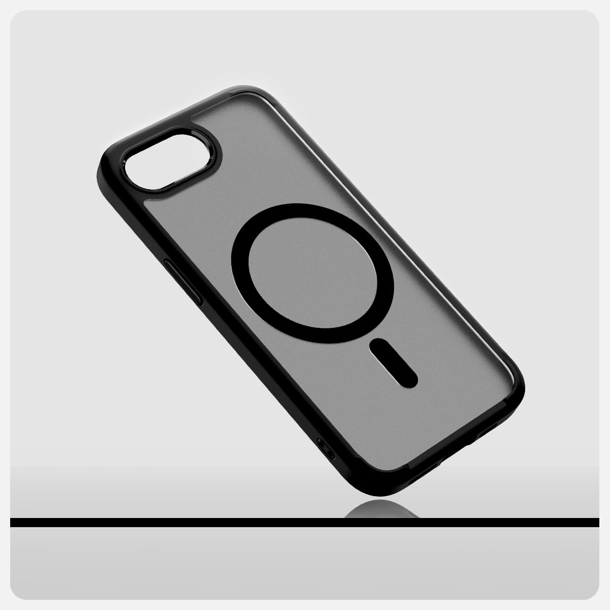 Spigen Ultra Hybrid MagFit Case for iPhone 16e – Black