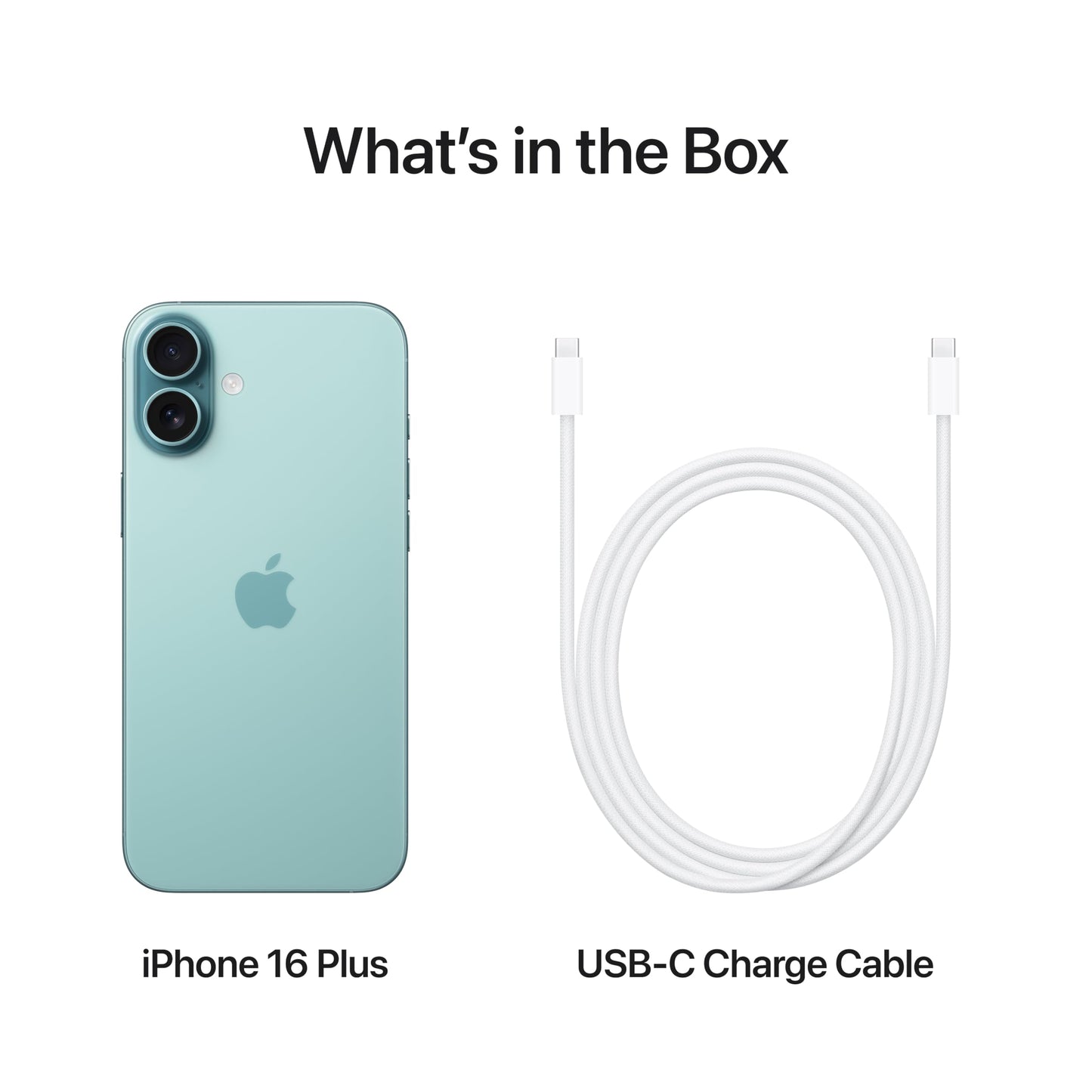 iPhone Plus 16 (256GB) – A18 Chip, 5G Speed, Teal