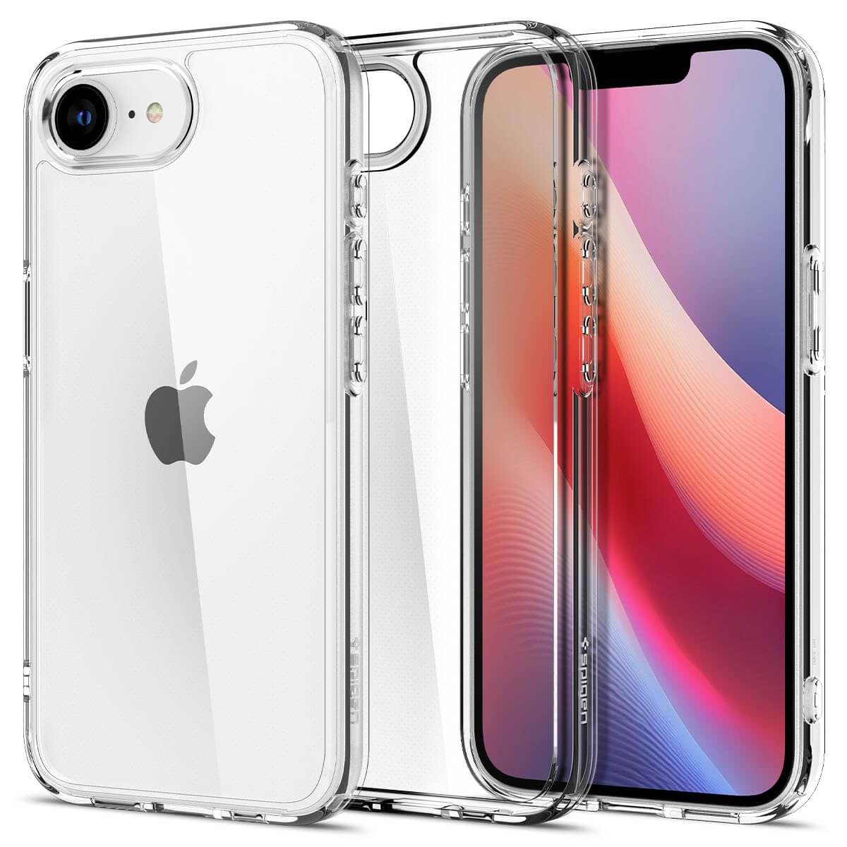 Spigen Ultra Hybrid Case for iPhone 16e – Crystal Clear
