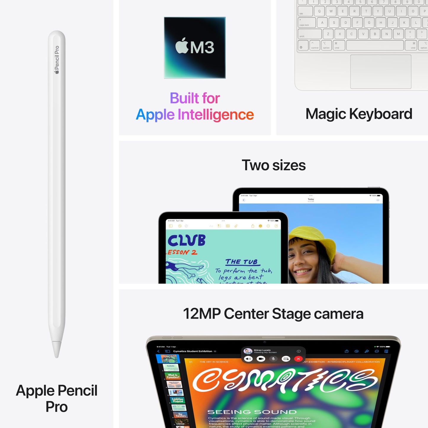 Apple iPad Air 13″ M3 – 128GB, Liquid Retina, Wi-Fi 6E