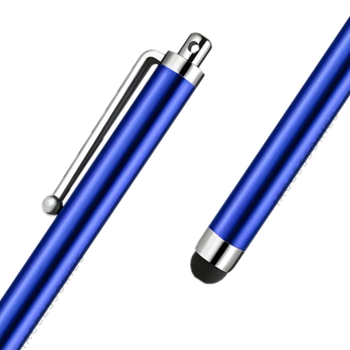 iAccessories Universal Capacitive Stylus Pens - Pack of 10 - Navy - Compatible with All Touch Screen Devices, Smartphones, Tablet, Android Mobile Phones - iAccessories
