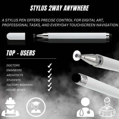iAccessories 2-Way Stylus: Top Features for iPhone, iPad, Android Mobile, Tablet & More