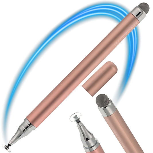 Rose Gold Dual-Tip Stylus for All Touch Screens