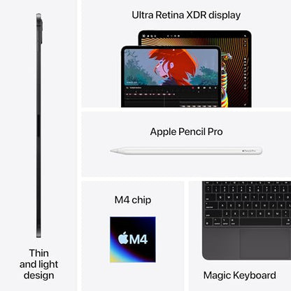 Apple iPad Pro 13″ (M4) – 256GB, Ultra Retina XDR, 5G
