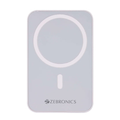ZEBRONICS MW63 10000mAh MagSafe Wireless Power Bank