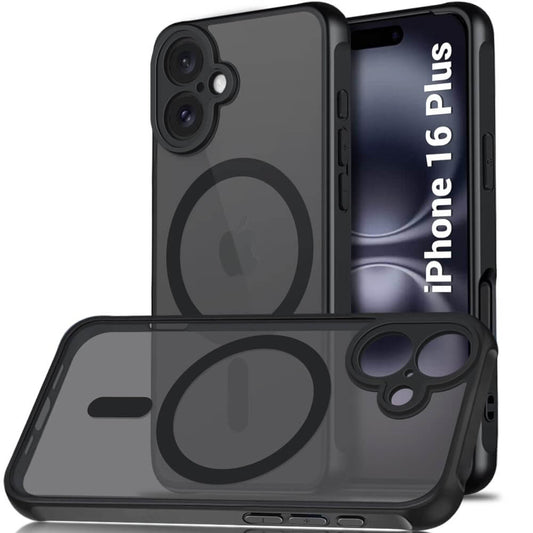 TheGiftKart Matte Frosted MagSafe Case for iPhone 16 Plus