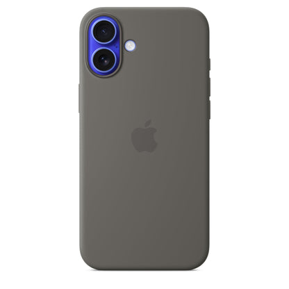 Apple iPhone 16 Plus Silicone Case with MagSafe - Stone Grey