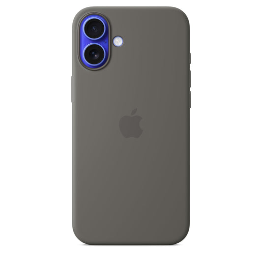 Apple iPhone 16 Plus Silicone Case with MagSafe - Stone Grey