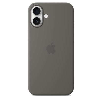 Apple iPhone 16 Plus Silicone Case with MagSafe - Stone Grey