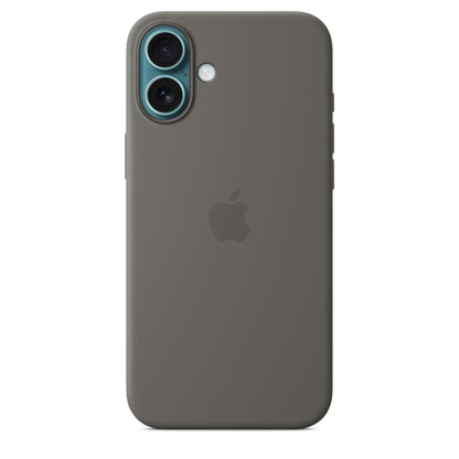 Apple iPhone 16 Plus Silicone Case with MagSafe - Stone Grey