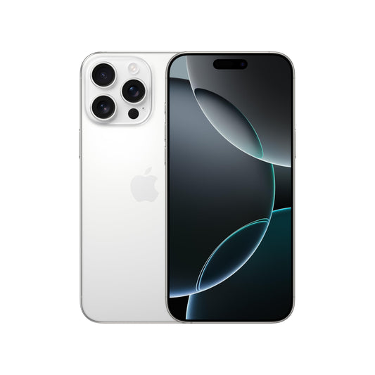 iPhone 16 Pro Max (256GB) – Ultra HD, 5G, White Titanium