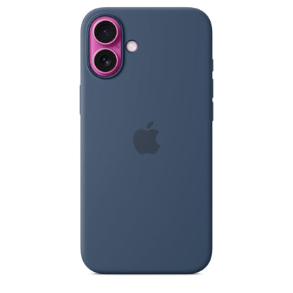 Apple iPhone 16 Plus Silicone Case with MagSafe - Denim