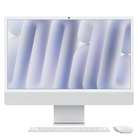 Apple iMac 2024 M4 (24") 16GB RAM, 256GB SSD – Silver
