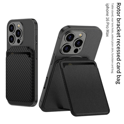 BOUNCEBACK Vegan Leather MagSafe Case for iPhone 16 Plus